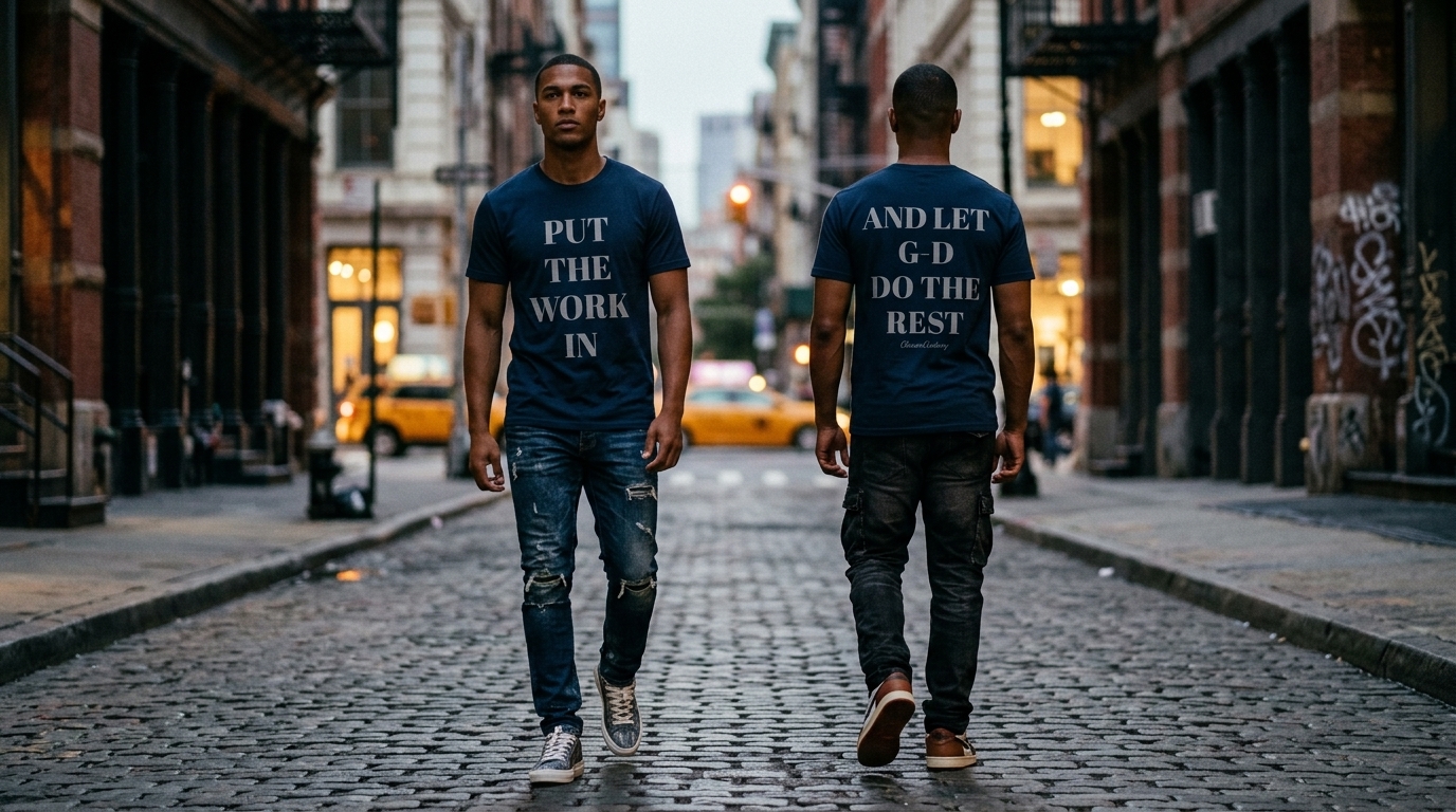 Put The Work In — And Let G-D Do The Rest — NYC