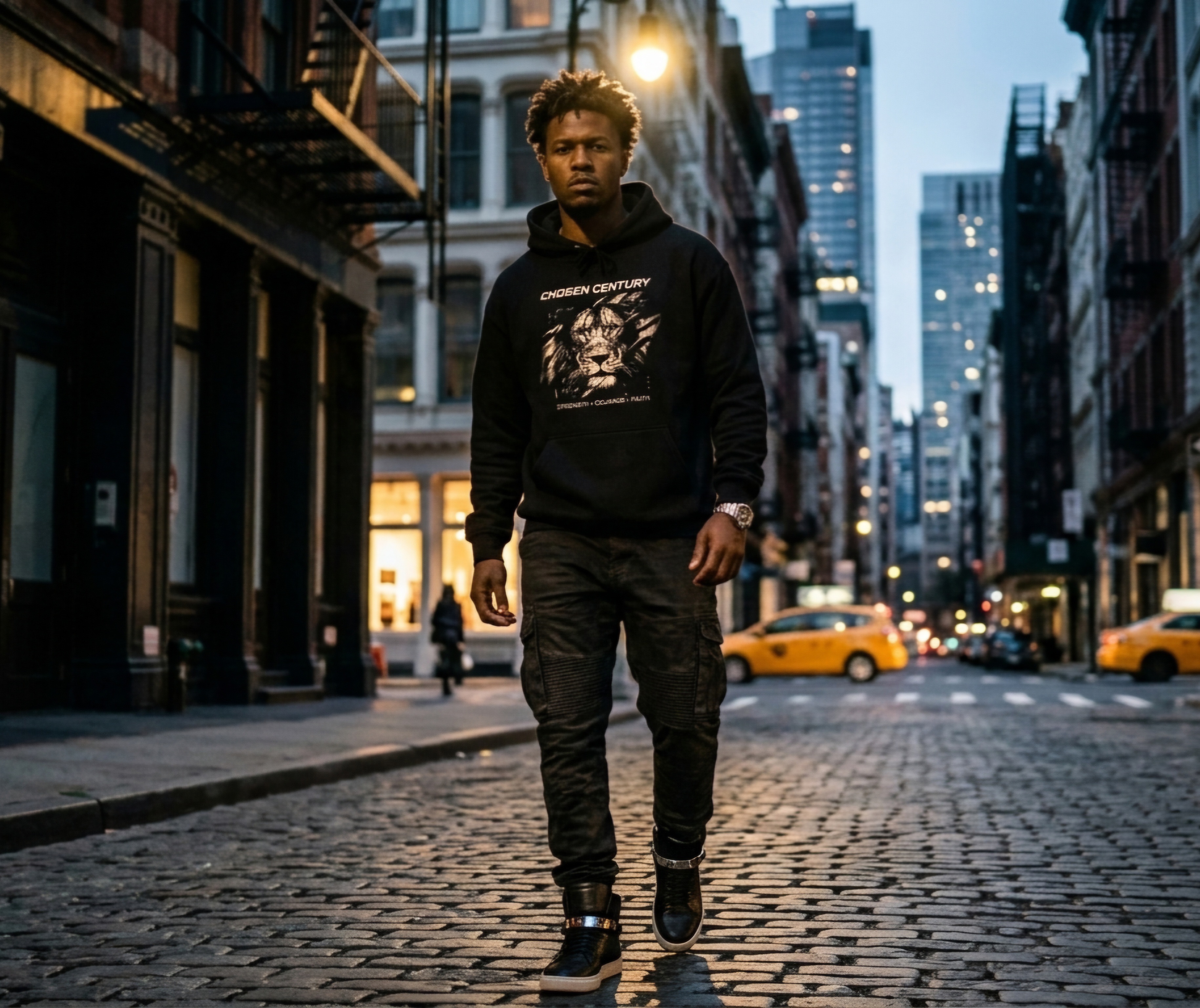 Lion Graphic Hoodie — SoHo NYC