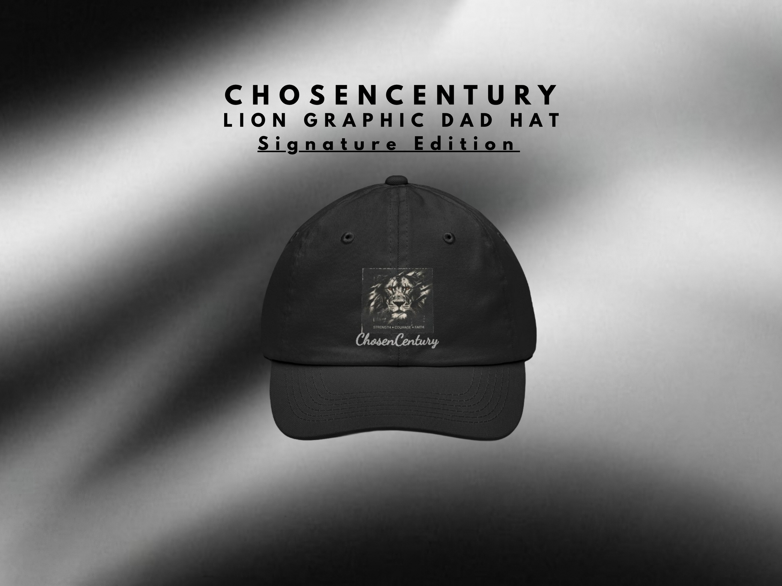 Lion Graphic Dad Hat
